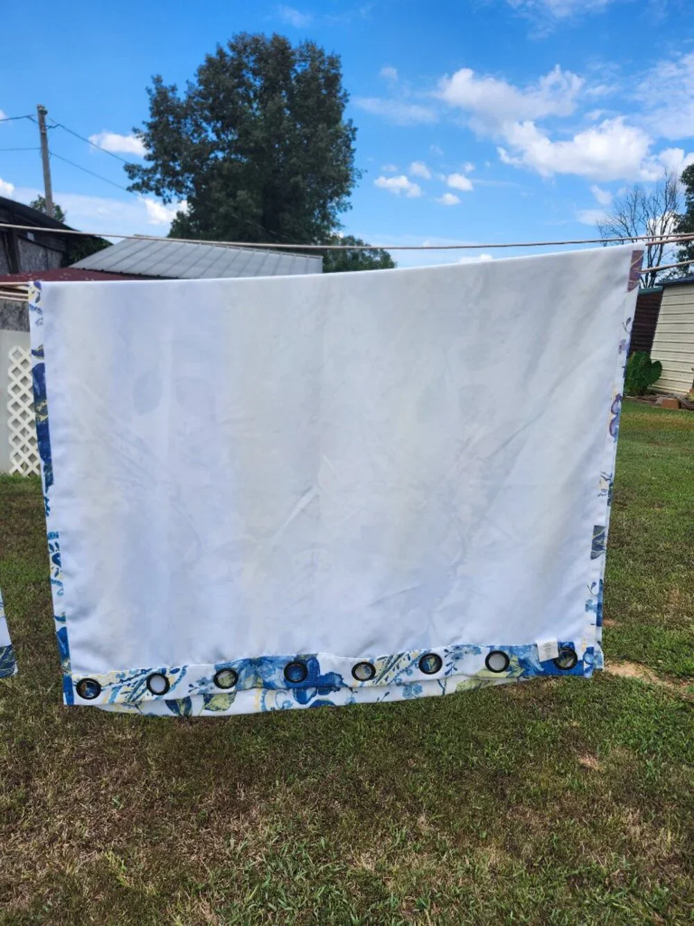 Half Moon lined curtains 52 x 84
